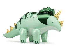 PARTYDECO | Nafukovací fóliový balón | Triceratops, 101x60,5 cm