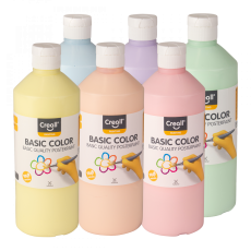 Creall | Temperové barvy | PASTEL | 6 x 500 ml | mix barev