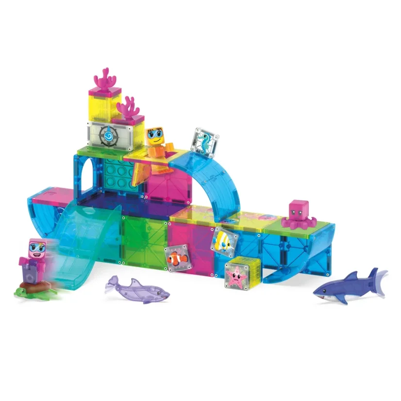 MAGNA-TILES  | Magnetická stavebnice Undersea Adventure | 58 dílů