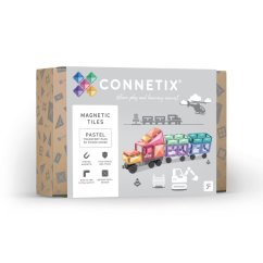 Connetix Tiles - 50 kusů - Transport Pack Pastel