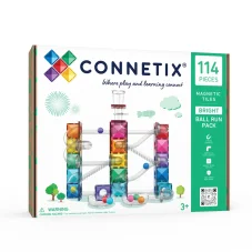 Connetix Tiles | guličková dráha | 114 kusov Rainbow