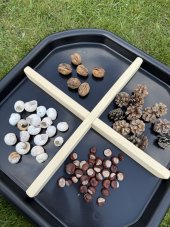 TUFF TRAY | MINI | Drevený rozdeľovač | demont