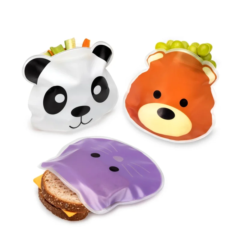 melii OPAKOVATELNĚ POUŽITELNÉ SÁČKY NA SVAČINU - 6KS