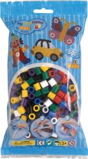 HAMA | Zažehľovacie korálky | MAXI – MIX ZÁKLADNÝCH FARIEB 500 ks