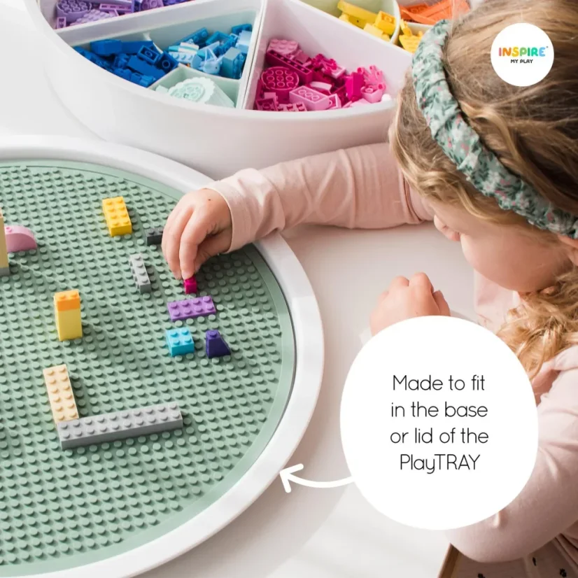 Inspire My Play ® | Rolovací stavební podložka | zelená