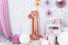 PARTYDECO | Balón narodeninové číslo | 1