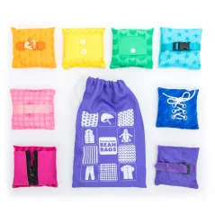 Learning Resources Dressing Skills Bean Bags - oblékání