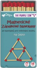 DITIPO | Magnetická hra | Zápalkové hlavolamy - na cesty