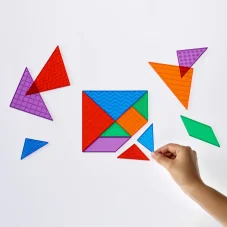 edx 3D Průsvitný senzorický tangram