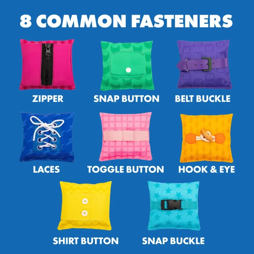 Learning Resources Dressing Skills Bean Bags - oblékání