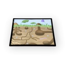 Pod zemou – Podložka do Light panelu A3