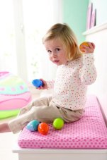 Haba Drevená hudobná hračka Vajíčka