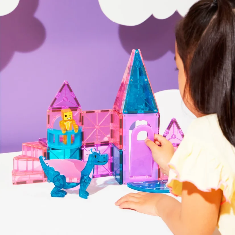 Magna Tiles | Magnetická stavebnice | Castle 25 dielov