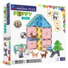 Magna Tiles | Magnetická stavebnice | Puppy Park 27 dílů
