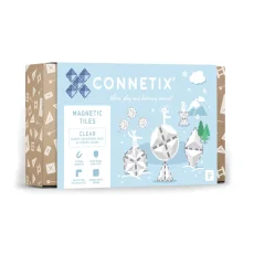 Connetix Tiles | Clear Pack | Rozšírenie tvary | 24 dielov