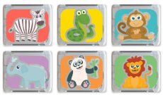 Glo Pals senzorické kostky svítící ve vodě - zvířátka