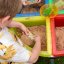 TickiT | Sada 4 barevných misek Discovery se stojanem