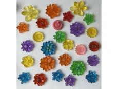 Živicové Kvety 5 kusov