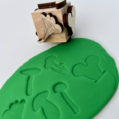 Huby - obtlačávacia kocka