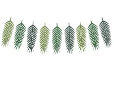 PARTYDECO | Girlanda | Aloha, Tropické listy, 1,25 m