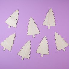 Stromky - sada 7 ks (varianta bez děr)