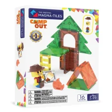 MAGNA-TILES | Magnetická stavebnice Camp Out | 16 dílů