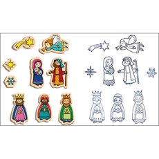 Moje první razítka Vánoční příběh