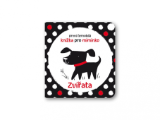 První černobílá knížka pro miminko Zvířata