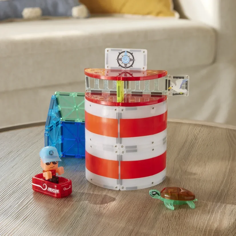 MAGNA-TILES | Magnetická stavebnice Lighthouse Rescue | 26 dílů