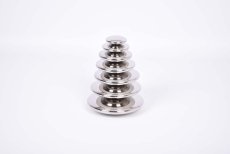 TickiT ZMYSLOVÉ REFLEXNÉ STRIEBORNÉ DISKY - 7 ks