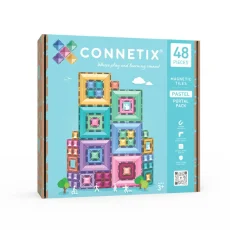 Connetix Tiles | Bright Portal Pastel  | set 48 ks