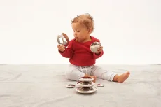 TickiT ZMYSLOVÉ REFLEXNÉ STRIEBORNÉ DISKY - 7 ks