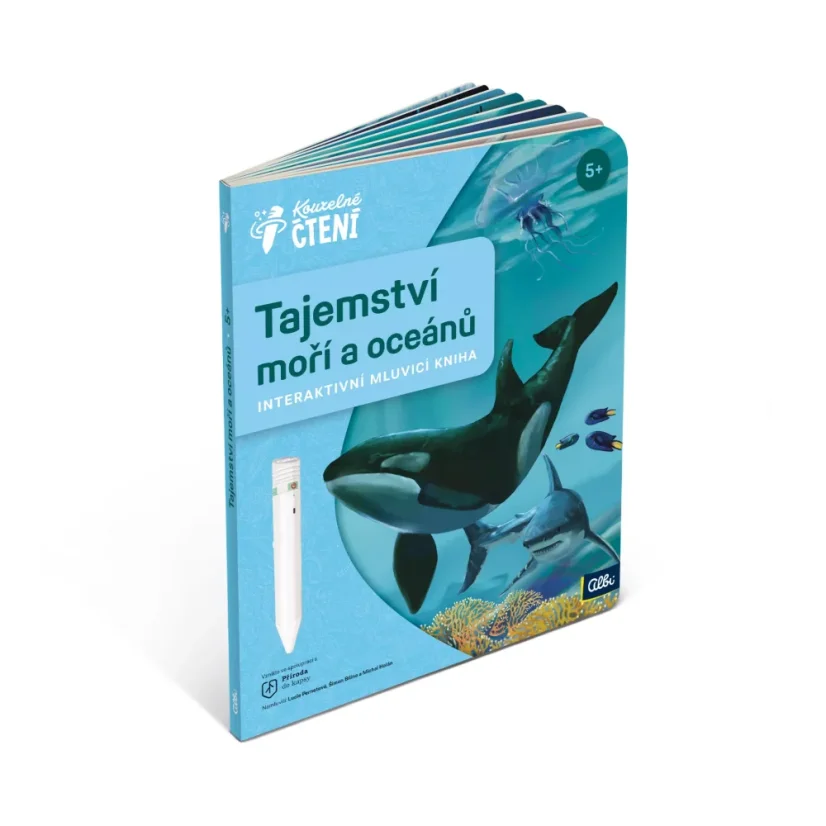 ALBI - kouzelné čtení - Kniha Tajemství moří a oceánů