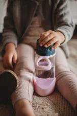 b.box SPORT FĽAŠA NA PITIE 450 ML - indigo/ružová