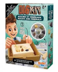 BUKI I DIGKIT vykopávka minerálne kamene