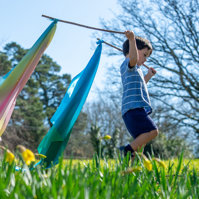 TickiT sada Ombre  šátků Habutae 3 ks