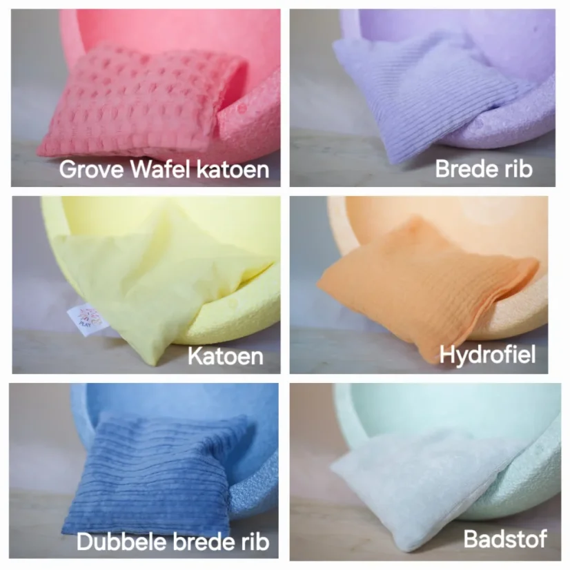 PIT AND PLAY | Beanbags set 6 Pastel
