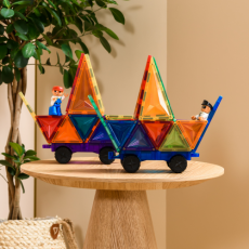 COBLO - Magnetická stavebnica podvozok pre autá - 2ks