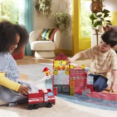 Magna Tiles | Magnetická stavebnice | Fire Rescue 50 dílů