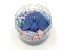 Pěnový slizáček S pávem