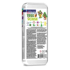 Magna Tiles | Magnetická stavebnica microMAGS | Treehouse Travel Set | 24 dielov