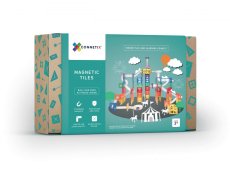 Connetix Tiles - kuličková dráha 92 kusů Rainbow