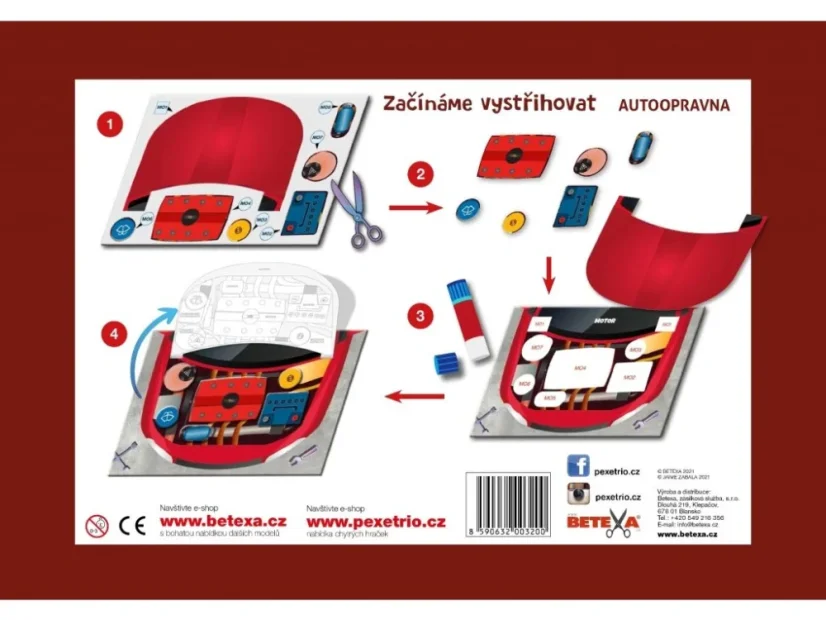 BETEXA | Začínáme vystřihovat | Autoopravna