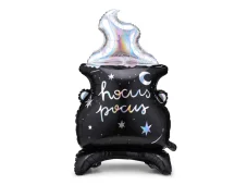 PARTYDECO Fóliový balónek Kotlík, 64,5x109,5 cm, mix