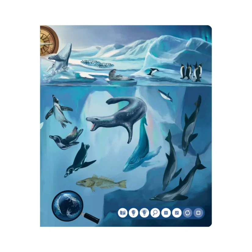 ALBI - kouzelné čtení - Kniha Tajemství moří a oceánů