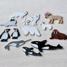 WooBeWee™ Pomôcka na hranie | Počítáme! | Polární zvířátka