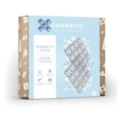 Connetix Tiles | 2 kusy | Clear Pack | základné dosky