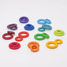 Grimm’ s - Stavební kroužky duhové