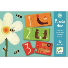 DJECO Duo Puzzle Čísla