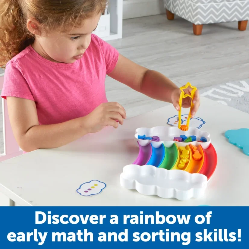 Learning Resources | Dúhová triediaca súprava na rozvoj jemnej motoriky